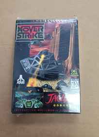 Hover Strike Atari Jaguar Complete In Box CIB Near Mint Reg Card Overlay