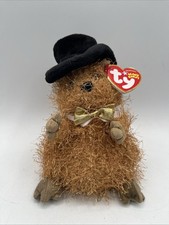 Ty Beanie Baby Punxsutawn-e Phil Groundhog Day Plush 6.5 Vintage 2005 Retired