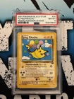 2001 WOTC POKEMON PROMO FLYING PIKACHU #25 BLACK STAR PROMO PSA 8 NM-MT