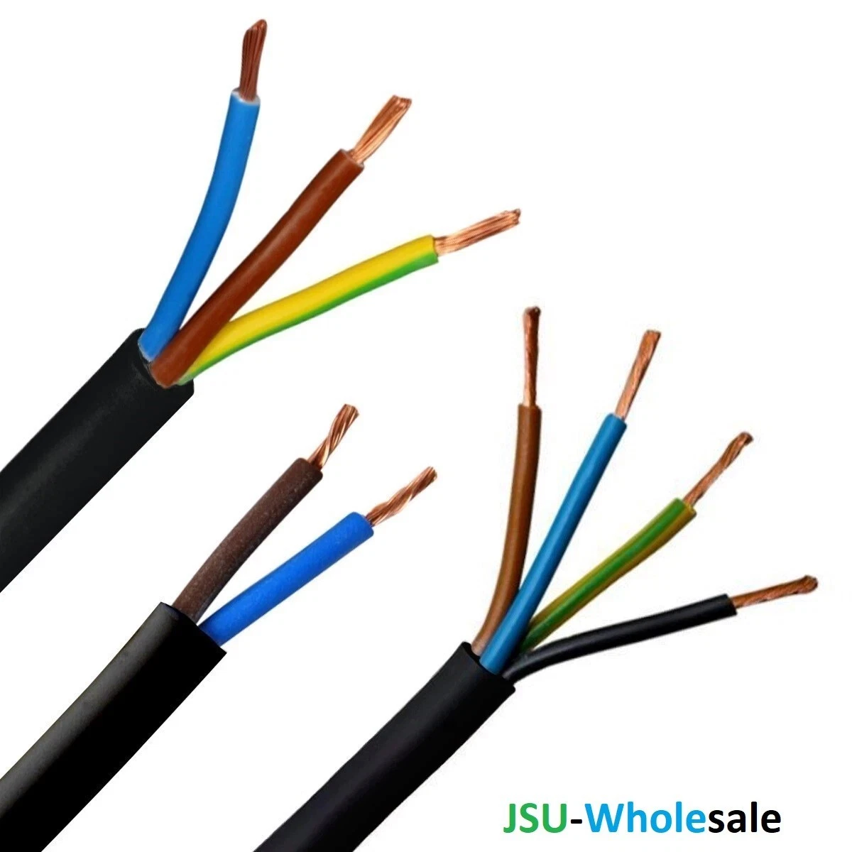 1.5mm 3 Core White Electrical Flex / Cable / Wire. 240 Volt Mains Lead 13 Amp - Buy 1.5mm 3 Core - View #7