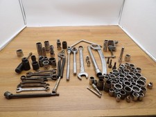 Lot Of Assorted Sockets- Ratchets Wrenches More- What A Deal