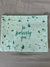 THRIVE CAUSEMETICS Makeup Travel Bag NEW FIND JOY IN THE JOURNEY