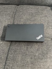 Lenovo ThinkPad USB-C Laptop Docking Station 40A9 DK1633 No Power Adapter Works