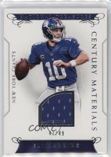 2016 Panini National Treasures Century Materials /49 Eli Manning #32 0u5r