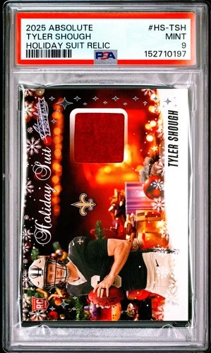 2025 Panini Absolute Countdown Calendar Tyler Shough Base (PSA 9)