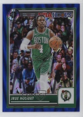2023 Panini NBA Hoops Premium Stock Blue Seismic Prizm 51/99 Jrue Holiday 19yg