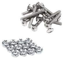 Genuine Fender Pure Vintage Amp/Amplifier Chassis Hardware Mounting Screws/Nuts