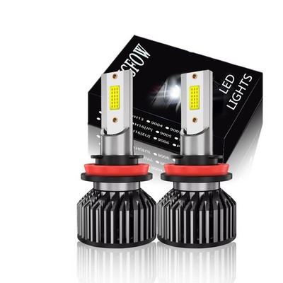 H11 LED Headlight Super Bright Bulbs Kit White 6000K 360000LM High/Low Beam