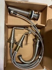 American Standard 7052807.295 Delancey 8" 2-Handle Faucet w/ Drain, Brushed Nick