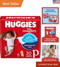 Little Snugglers Preemie Diapers, 30 Count - Comfort  Fragrance-Free Security