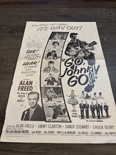 1959 Go Johnny Go! Pressbook Cover Page (A)
