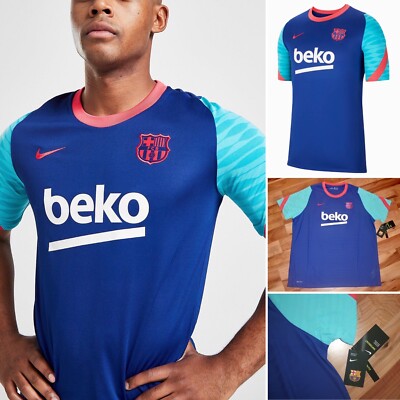 NWT Nike 20/21 Barcelona FC Vaporknit Vapor Match Player Jersey