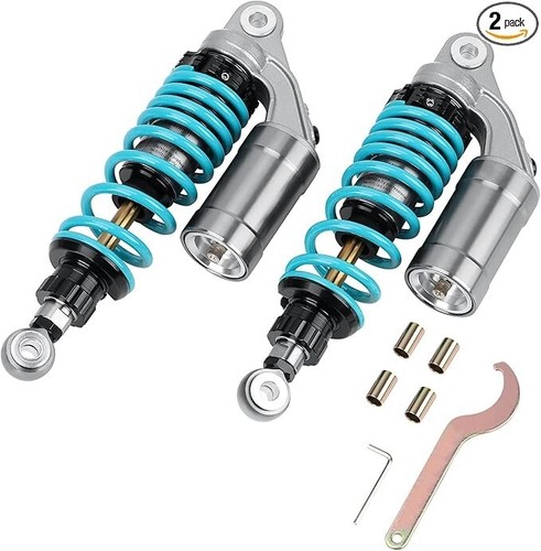 280mm 11 Inch Universal Motorcycle Shock Absorbers Rear Suspension 2PCS Compatib