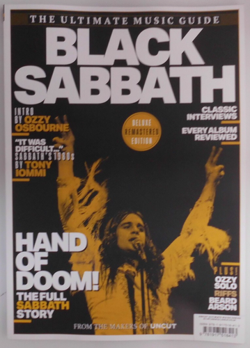 Uncut magazine Ultimate Music Guide (UMG) Black Sabbath Deluxe Remastered Ed
