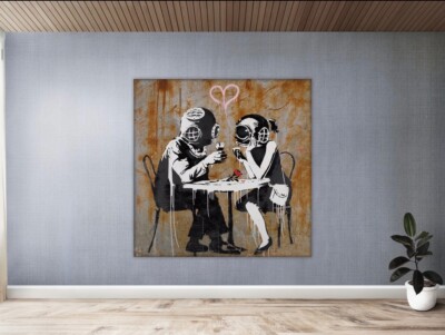 Graffiti vintage scuba diver print Pop Art living room home Wall Decor