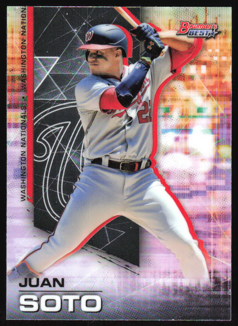 フアン・ソトTopps Bowman 2021カード ワシントン・ナショナルズ 2021 Bowman's Best Juan Soto #96 Washington Nationals | eBay