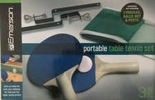emerson portable tennis table set includeds 3 balls