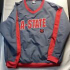 Knights Apparel Arkansas State Red Wolves Mens Pullover Jacket Xl Red/Gray Ncaa
