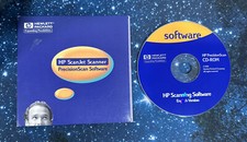 1998 HP PrecisonScan ScanJet Scanning Software Version CD-ROM
