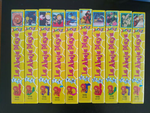 ABEJA MAYA Collection 20 Episodes 1999 - 10 X VHS Tape Spanish - 2T