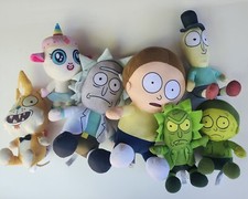 Ricky and Morty Plush Lot Toxic Mr Poopy Butthole Squanchy Tinkles Cartoon Dolls