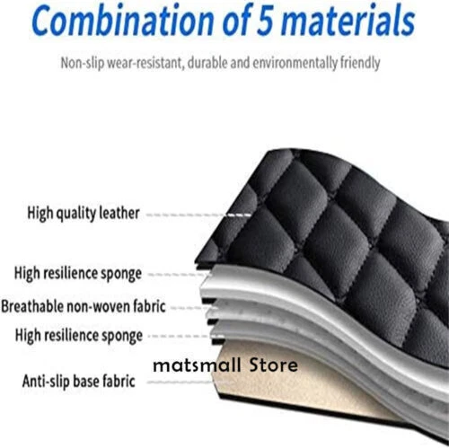 Alfombrillas de coche impermeables de lujo para Mercedes-Benz 1998-2023 todos los modelos Foto 4 de 4