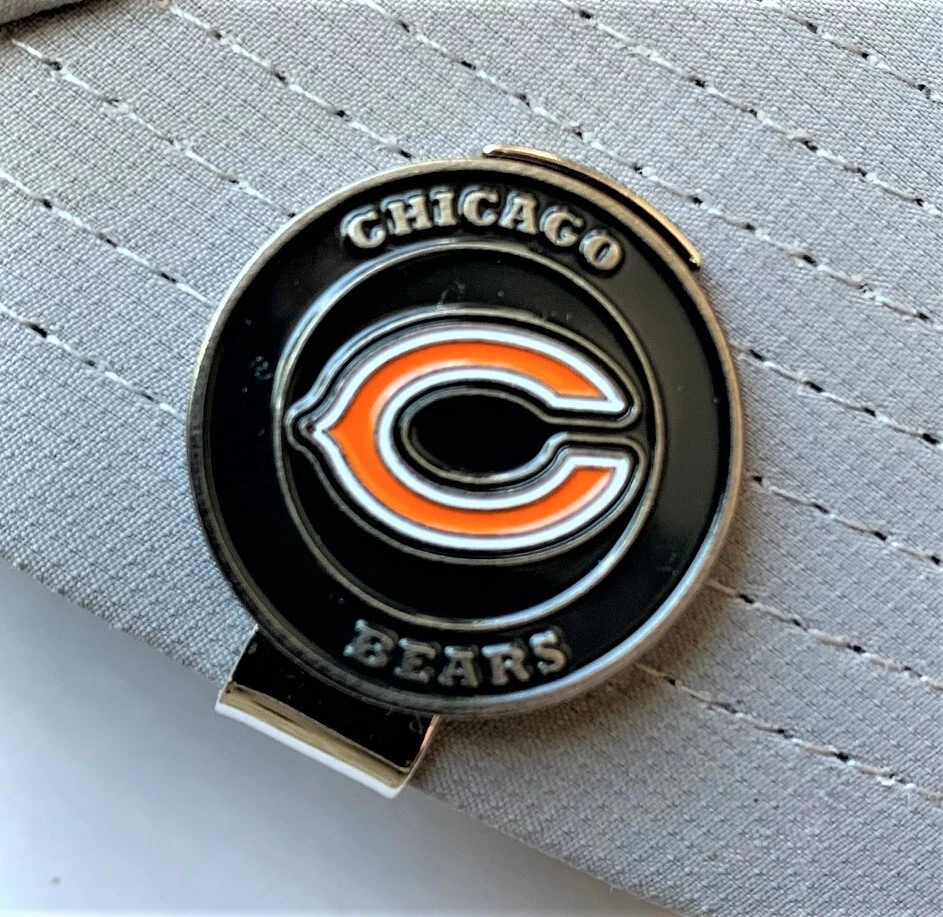 TEAM GOLF New Chicago Bears Golf Ball Marker with Magnetic Hat Clip