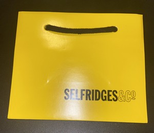 selfridges paper bolsa
