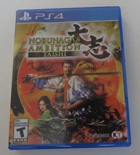 Replacement Case (NO GAME) Nobunaga's Ambition Taishi Playstation 4 PS4 Box