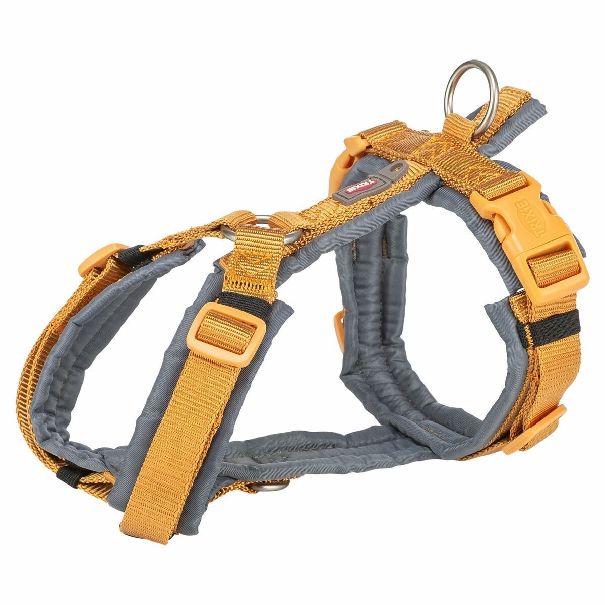 Imbracatura Per Cani Trixie Premium Trekking Grafite Curry M/l