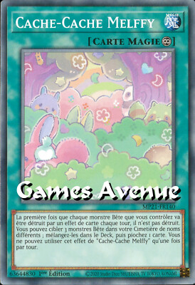 Yu-Gi-Oh! Melffy MP21-FR140 VF/COMMON Cache-Cache