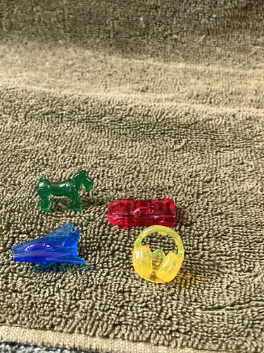 Monopoly Electronic Banking Board Game Replacement Pieces 4 PLASTIC TOKEN MOVERS - Picture 3 of 4