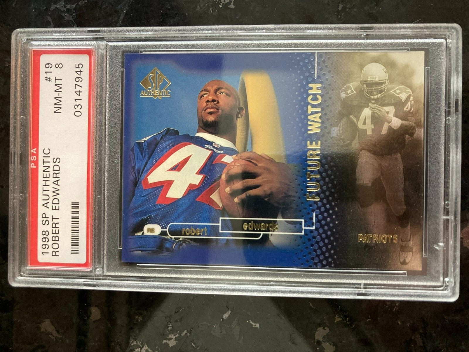 Robert Edwards SP Authentic #19 Base