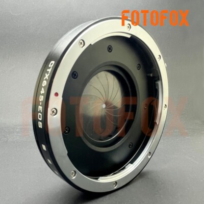 FOTOFOX CTX645-EOS Objective Adapter Contax 645 Lens To Canon EOS Camera Adapter