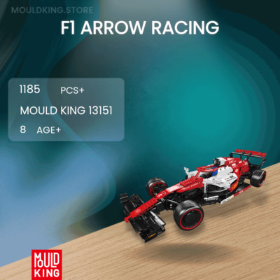 Mould King 13151 F1 Arrow Racing mit 1185 Teilen