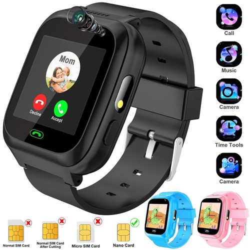 Smart Watch for Kids with Call Camera Video Game Boys Girls Phone Watches Gifts - Picture 1 of 30