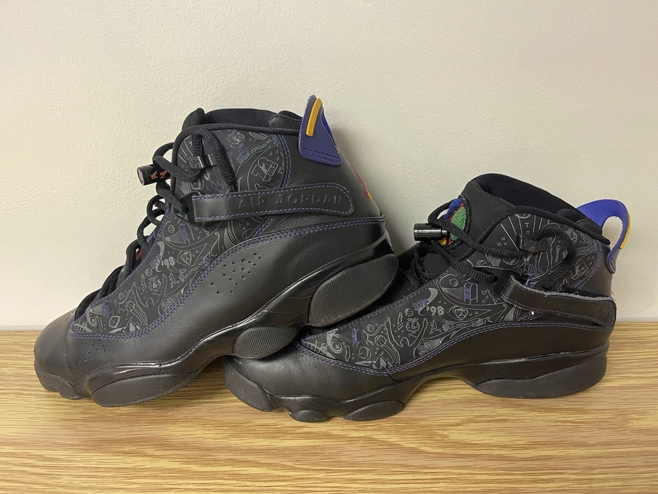 Talla 10 - Jordan 6 Anillos Seis Campeonatos Foto 3 de 4