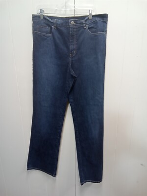 New York Jeans Womens Size 16 Tall Dark Wash Bootcut Jeans | eBay