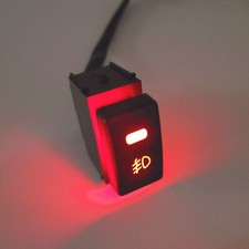 Push Button Onoff Switch Red Led For 2003 2004 2005 Mazda6 Sedan Fog Light