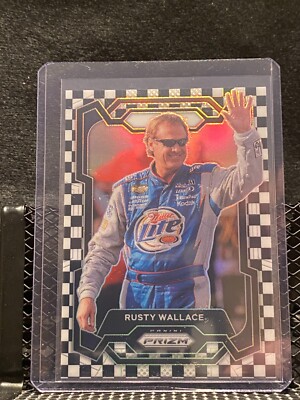 Rusty Wallace  2024 Prizm Racing - Checkered Flag  #66/75 - Driver- Card #67