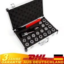 21Tlg MK2 MTB2ER32 M10 Spannzangen Satz Spanner CNC Werkzeug Spannzangenfutter