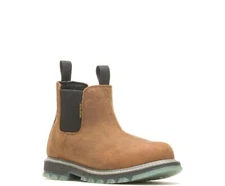 Men Wolverine Floorhand LX Rom Soft Toe Waterproof Work Boot W230014 Sudan Brown