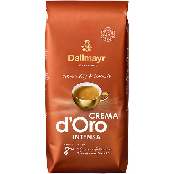 Dallmayr Crema D Oro Intensa Ganze Bohnen 1000G RöStkaffee 4Er Pack-image