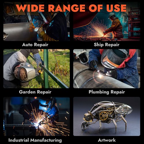 HITBOX 2IN1 Stick mini Welding Machine,120A Lift-TIG ARC Welder for Home use - Picture 3 of 17