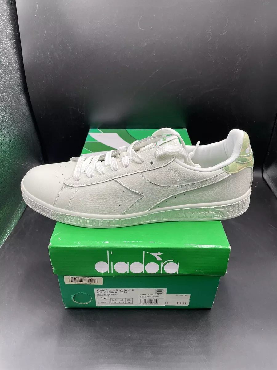 New Rare Diadora Game L Low Camo Golf Club Green Size 10 eBay