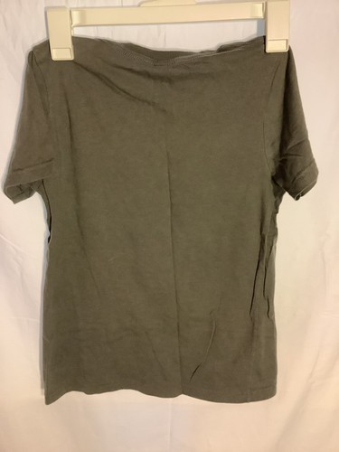 Rock T-Shirt Gray Blue Size Small Canvas - Picture 3 of 3