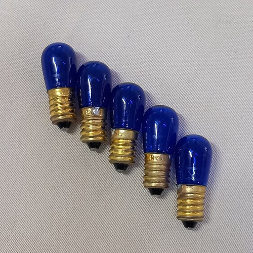 20 lampade di ricambio BLU incandescenza 14V per catenaria natalizia 20 luci - Foto 7 di 7