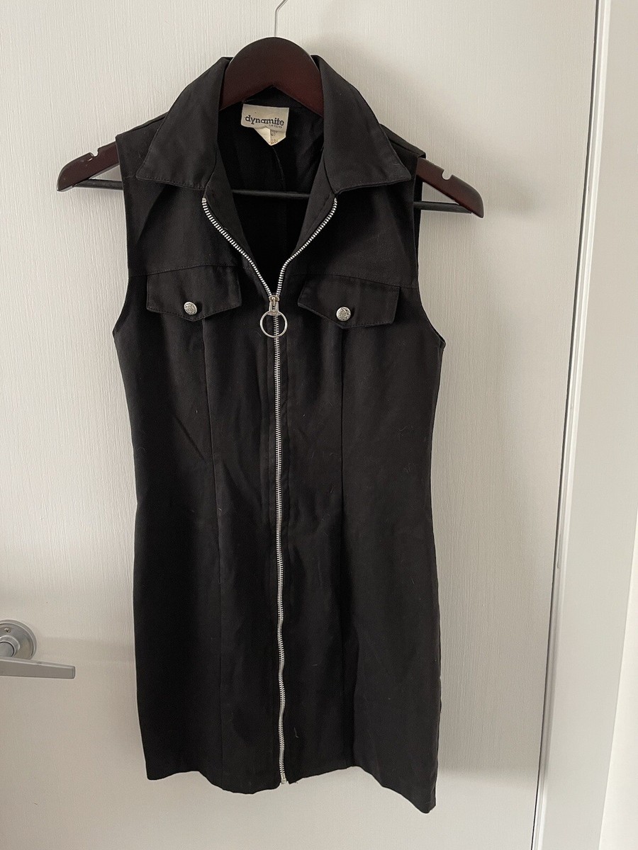 dynamite shirt dress Poplin Shirt Dress