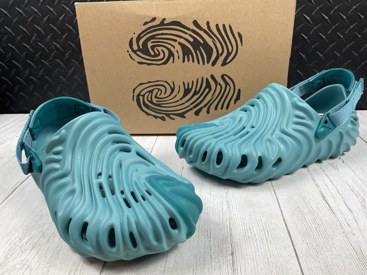 Crocs x Salehe Bembury x Pollex Tide Turquoise Blue Tonic Crocs