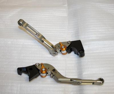 LEVIERS YAMAHA FREIN EMBRAYAGE REPLIABLE XSR 700 XSR 900 XV 950 RACER ARGENT